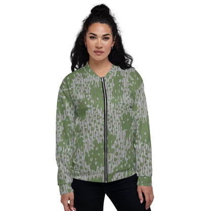Bulgarian Frog Skin Zhabezhka Kozha CAMO Unisex Bomber Jacket - Jackets