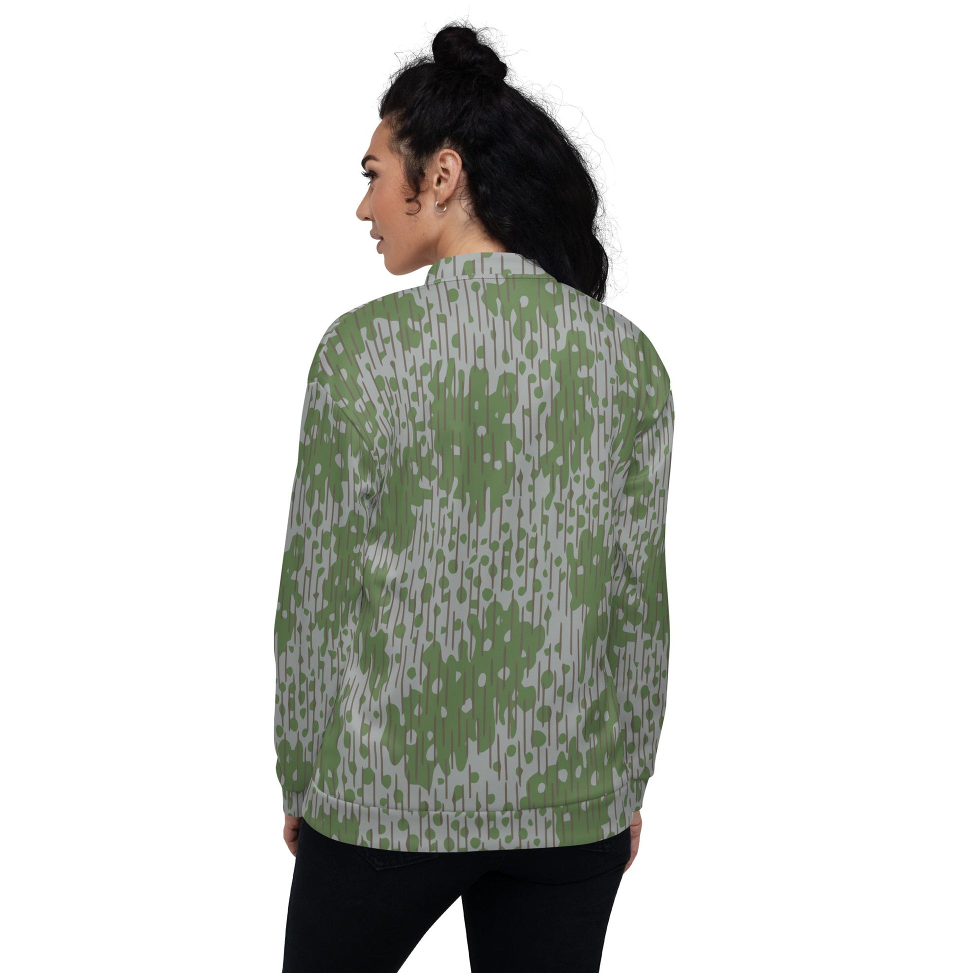 Bulgarian Frog Skin Zhabezhka Kozha CAMO Unisex Bomber Jacket - Jackets