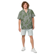Frog Skin Zhabezhka Kozha CAMO Unisex Short-Sleeve Button Shirt - Button-Up