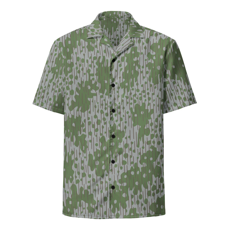Frog Skin Zhabezhka Kozha CAMO Unisex Short-Sleeve Button Shirt - Button-Up