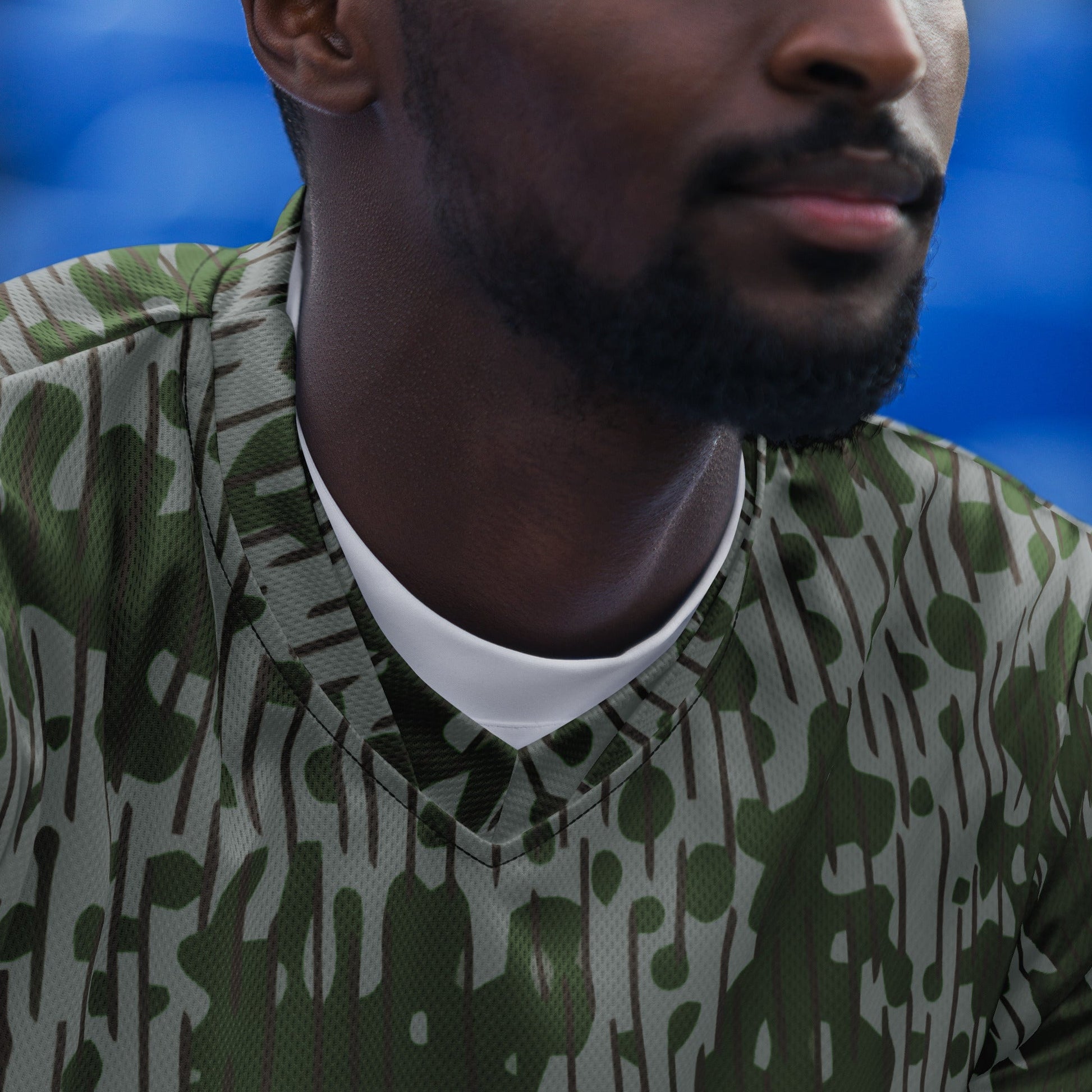 Bulgarian Frog Skin Zhabezhka Kozha CAMO unisex sports jersey - Sports Jerseys