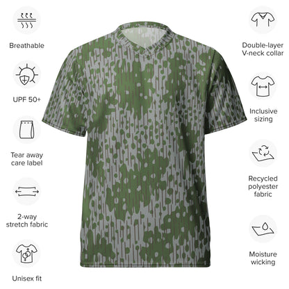 Bulgarian Frog Skin Zhabezhka Kozha CAMO unisex sports jersey - Sports Jerseys