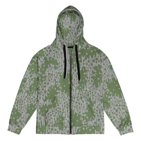 Bulgarian Frog Skin Zhabezhka Kozha CAMO Unisex zip hoodie - 2XS - Zip Hoodies