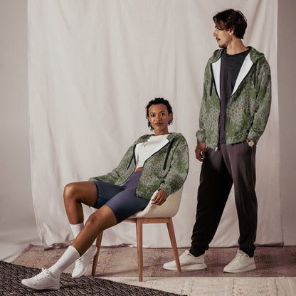 Bulgarian Frog Skin Zhabezhka Kozha CAMO Unisex zip hoodie - Zip Hoodies