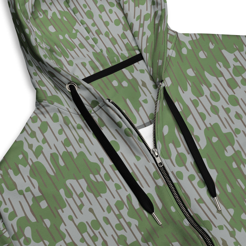 Frog Skin Zhabezhka Kozha CAMO Unisex Zip Hoodie