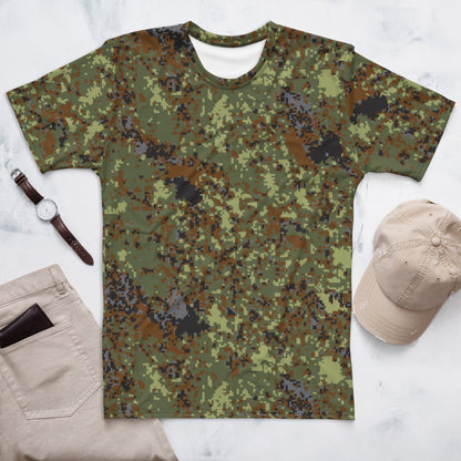 Bulgarian M18 Digital Flecktarn CAMO Men’s t-shirt - XS - Mens T-Shirt