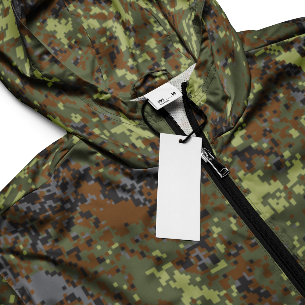 Bulgarian M18 Digital Flecktarn CAMO Men’s windbreaker - Mens Windbreaker