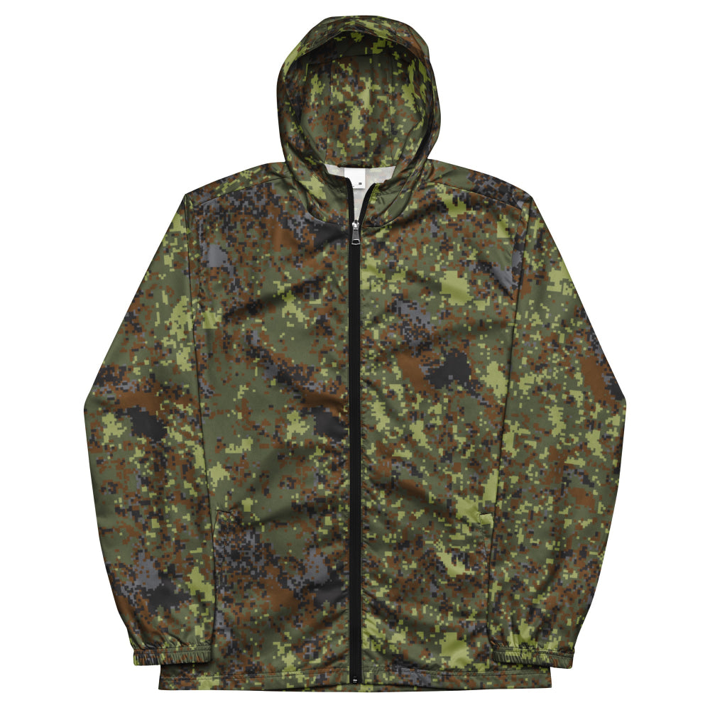 Bulgarian M18 Digital Flecktarn CAMO Men’s windbreaker - Mens Windbreaker