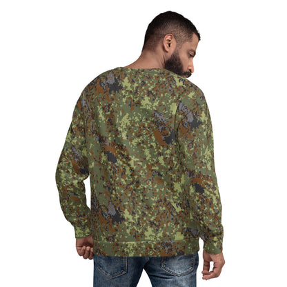 Bulgarian M18 Digital Flecktarn CAMO Unisex Sweatshirt