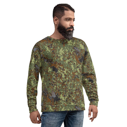 Bulgarian M18 Digital Flecktarn CAMO Unisex Sweatshirt