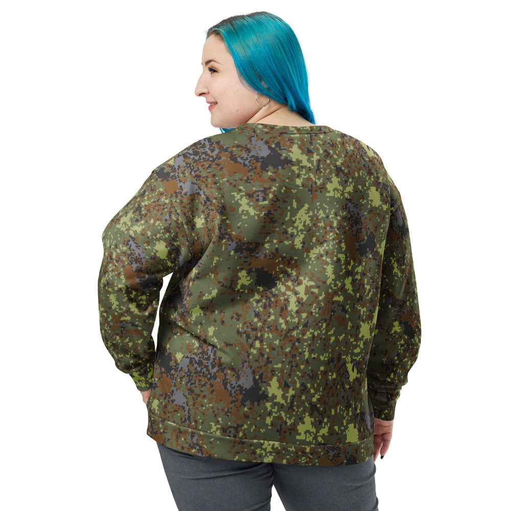 Bulgarian M18 Digital Flecktarn CAMO Unisex Sweatshirt