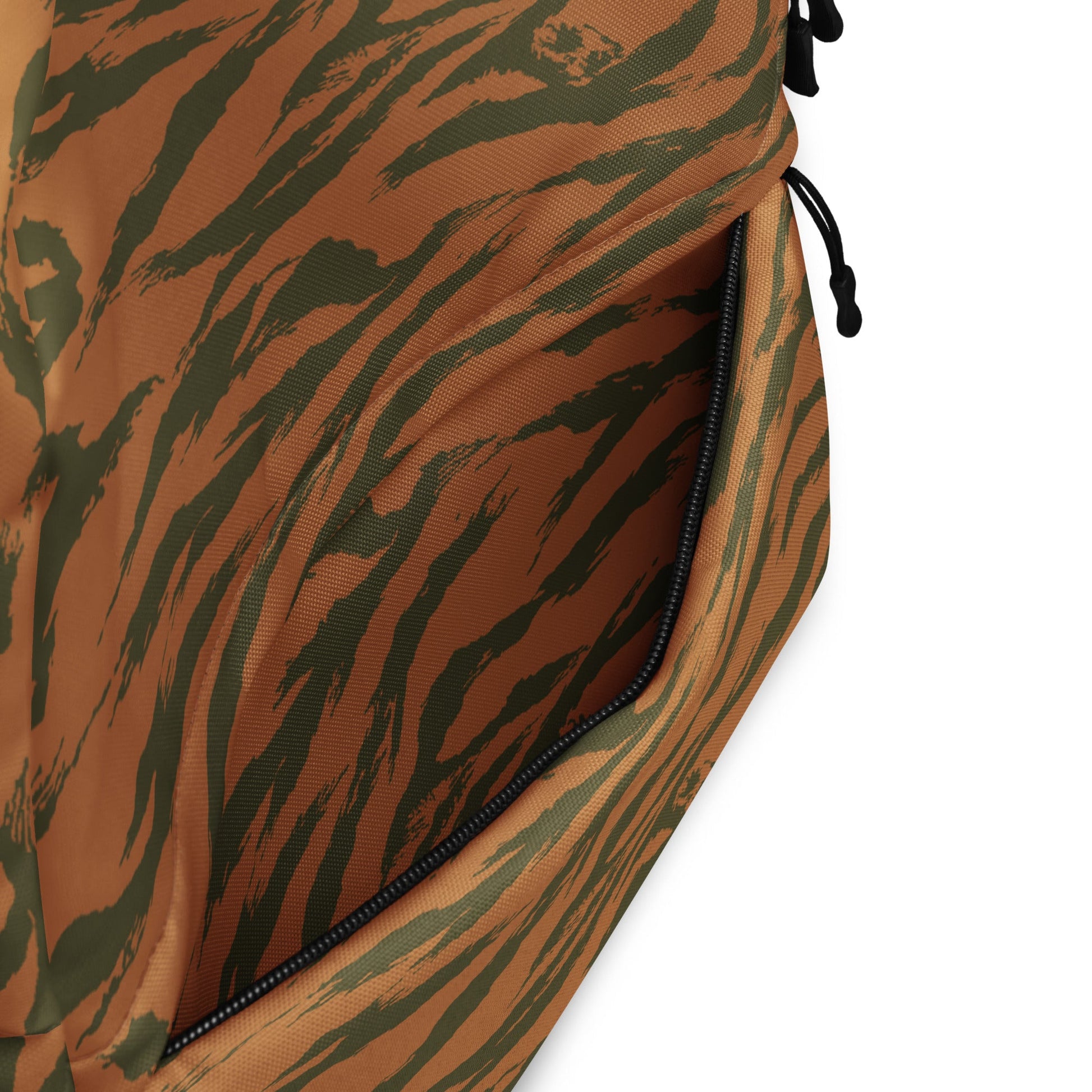 Burkina Faso Tiger Stripe Orange CAMO Backpack