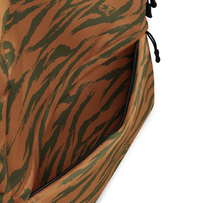 Burkina Faso Tiger Stripe Orange CAMO Backpack