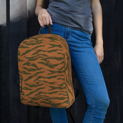Burkina Faso Tiger Stripe Orange CAMO Backpack