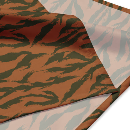 Burkina Faso Tiger Stripe Orange CAMO bandana - Bandanas