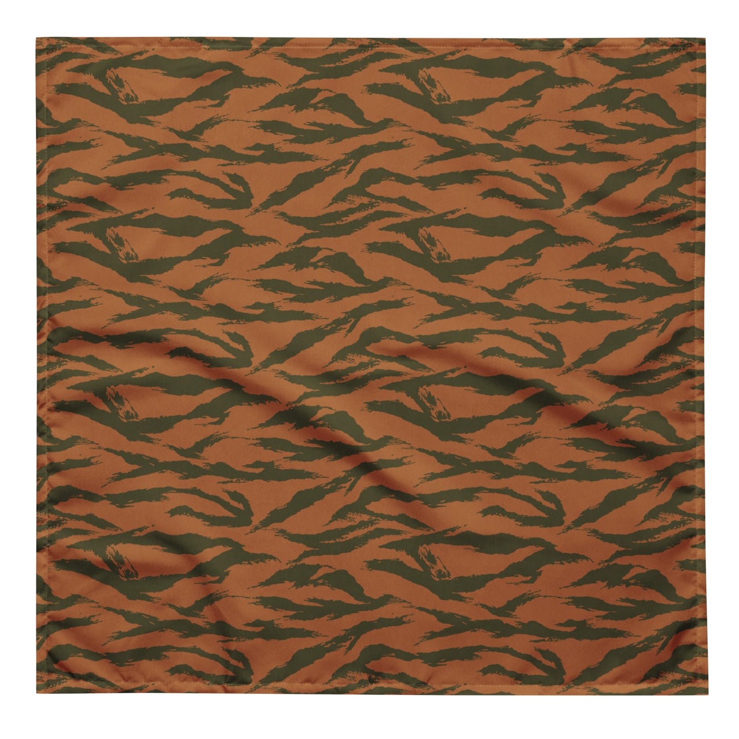Burkina Faso Tiger Stripe Orange CAMO bandana - L - Bandanas