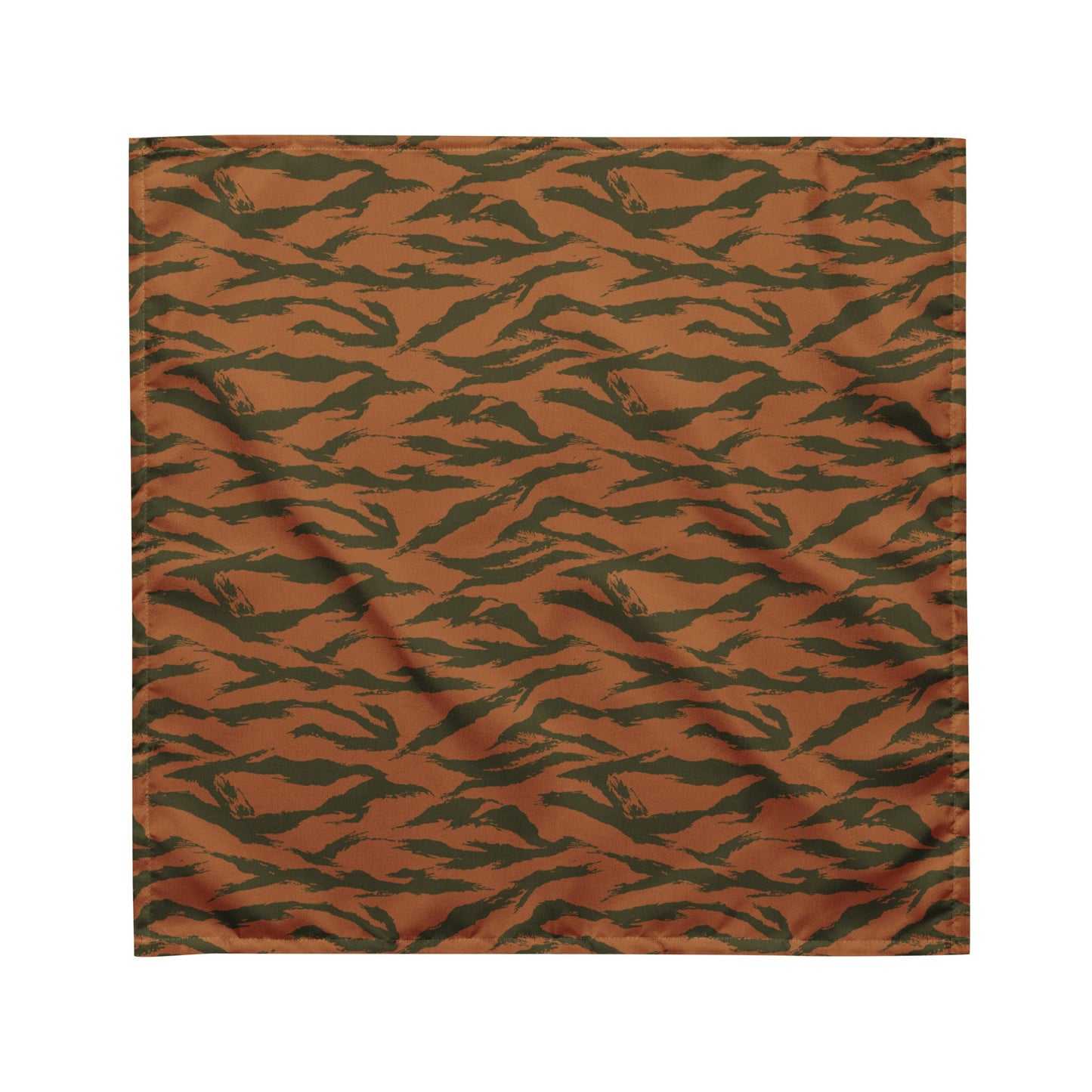 Burkina Faso Tiger Stripe Orange CAMO bandana - M - Bandanas