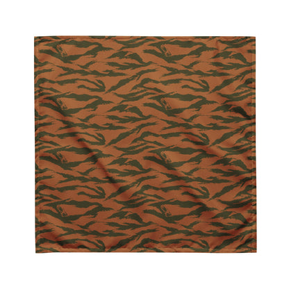 Burkina Faso Tiger Stripe Orange CAMO bandana - M - Bandanas