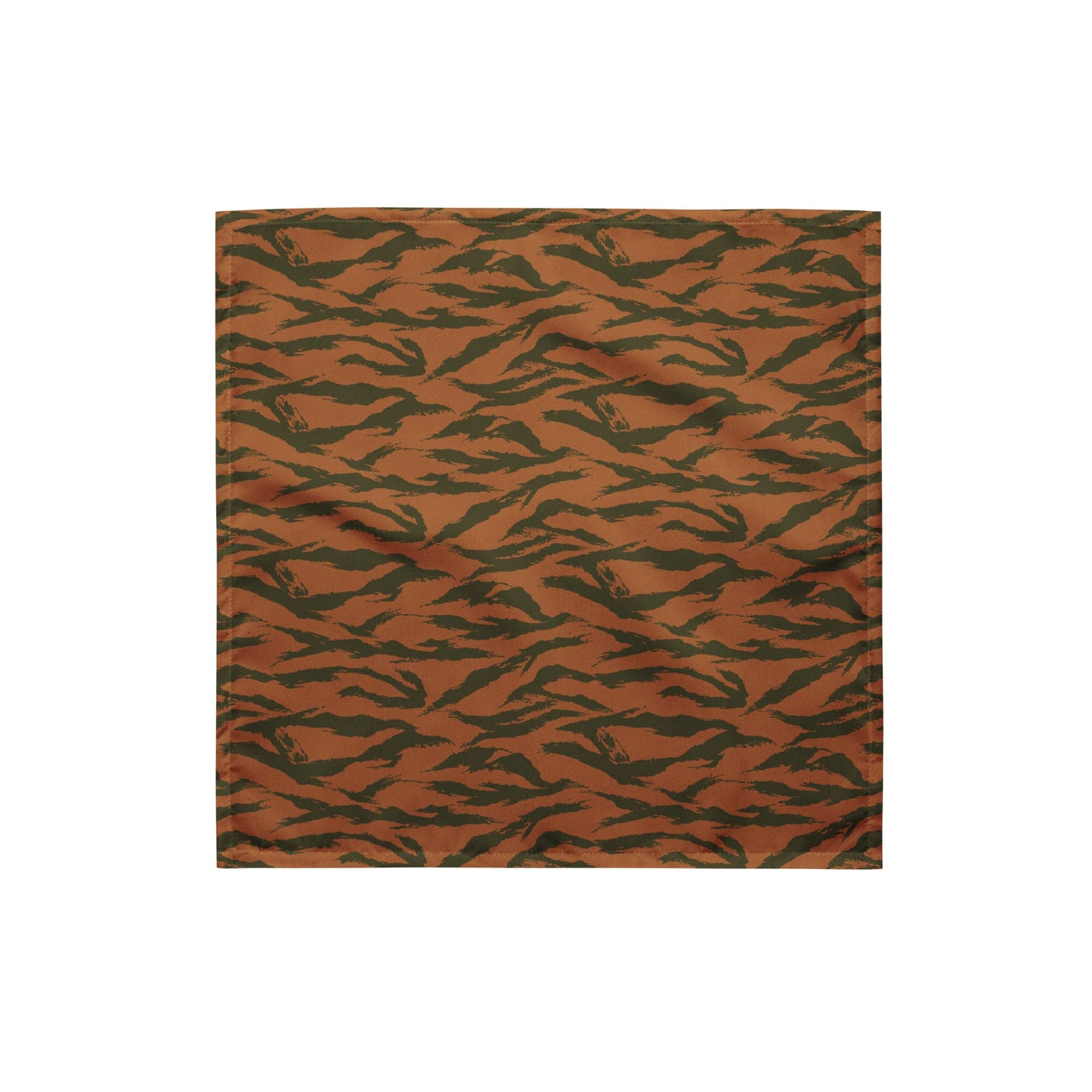 Burkina Faso Tiger Stripe Orange CAMO bandana - S - Bandanas