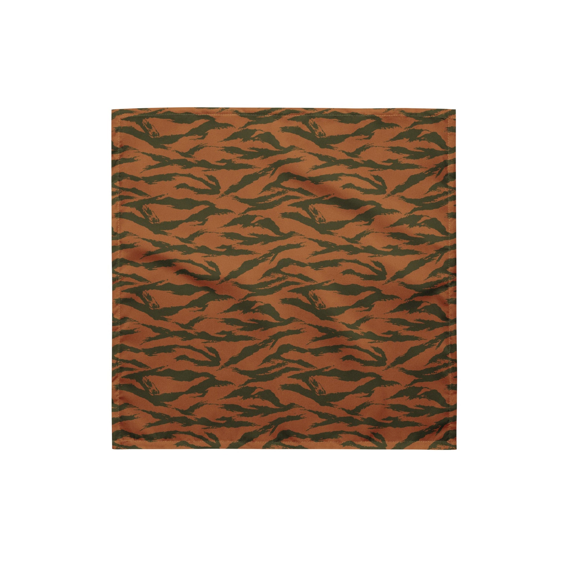 Burkina Faso Tiger Stripe Orange CAMO bandana - S - Bandanas