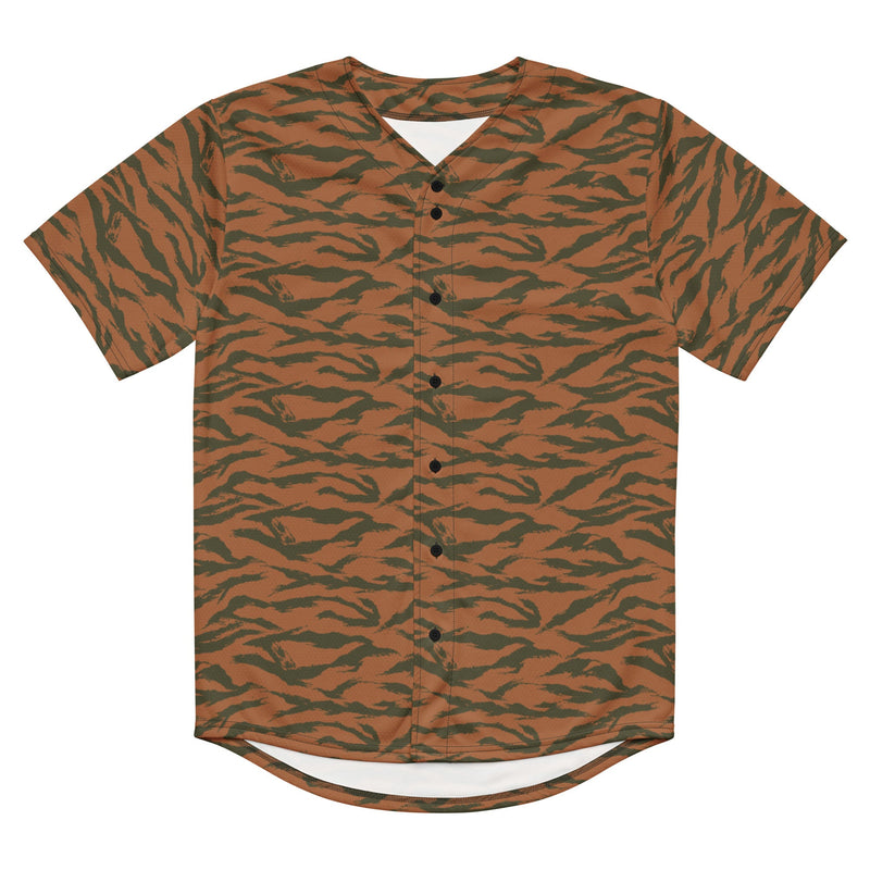Tiger Stripe Sahel Ember CAMO Unisex Baseball Jersey