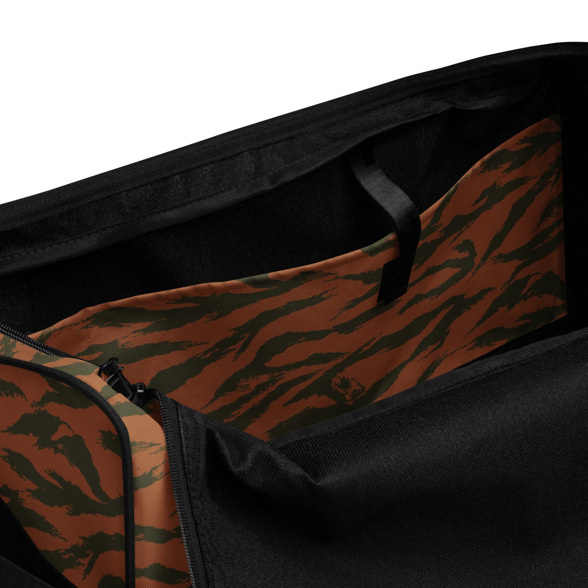 Burkina Faso Tiger Stripe Orange CAMO Duffle bag - Bags