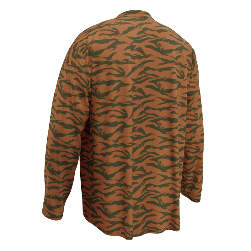 Tiger Stripe Sahel Ember CAMO Unisex Hockey Fan Jersey