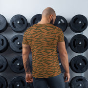 Tiger Stripe Sahel Ember CAMO Mens Athletic T-Shirt - Shirt