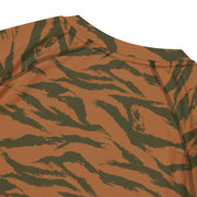Tiger Stripe Sahel Ember CAMO Mens Short-Sleeve Rash Guard