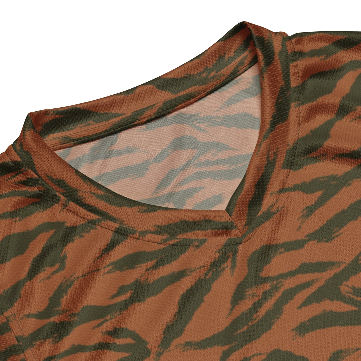 Burkina Faso Tiger Stripe Orange CAMO unisex basketball jersey - Basketball Jerseys