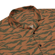 Tiger Stripe Sahel Ember CAMO Unisex Short-Sleeve Button Shirt - Button-Up