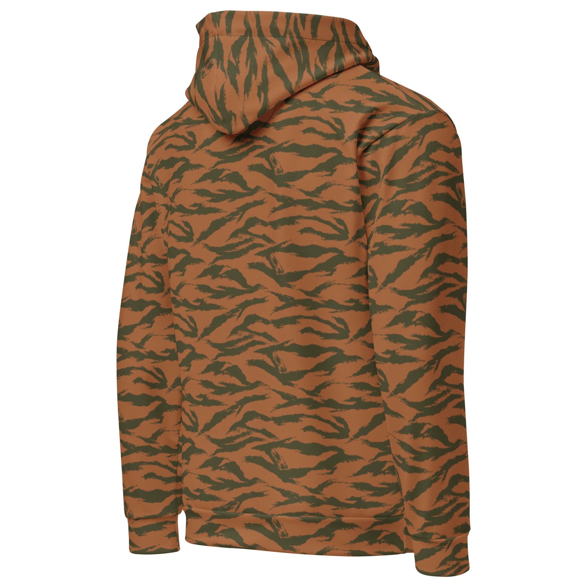 Burkina Faso Tiger Stripe Orange CAMO Unisex Hoodie - Hoodies