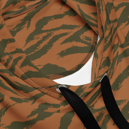 Burkina Faso Tiger Stripe Orange CAMO Unisex Hoodie - Hoodies