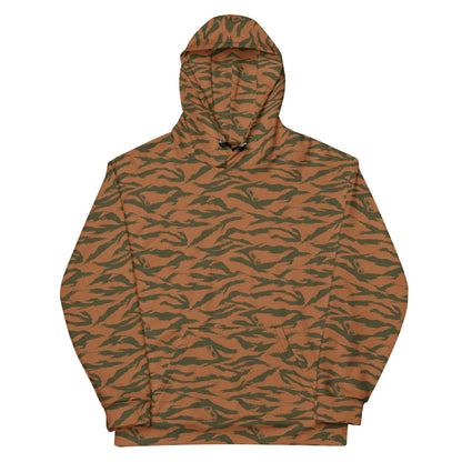 Burkina Faso Tiger Stripe Orange CAMO Unisex Hoodie - Hoodies