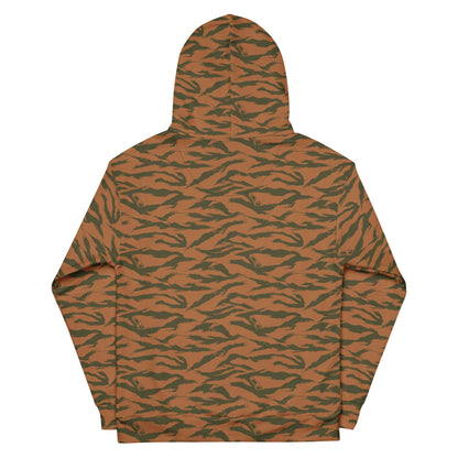 Burkina Faso Tiger Stripe Orange CAMO Unisex Hoodie - Hoodies