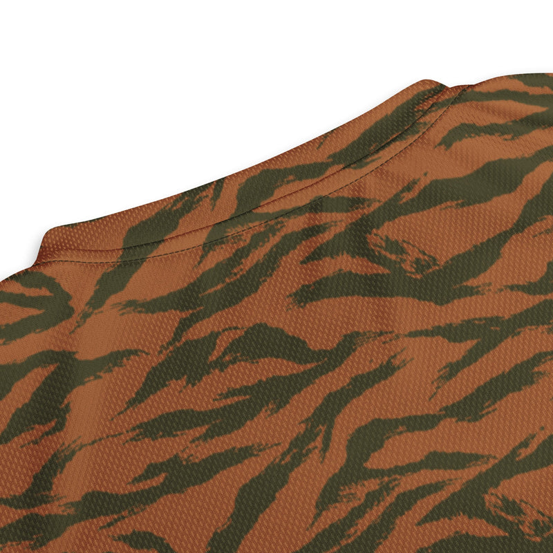 Tiger Stripe Sahel Ember CAMO Unisex Sports Jersey