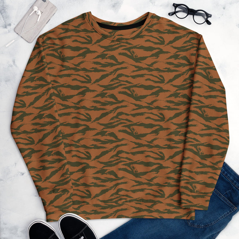 Tiger Stripe Sahel Ember CAMO Unisex Sweatshirt