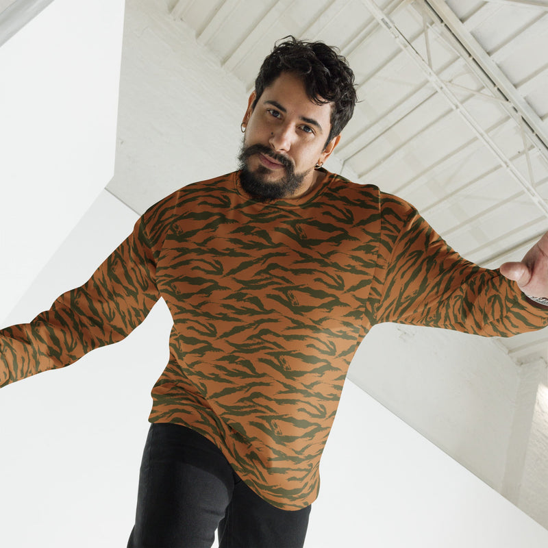 Tiger Stripe Sahel Ember CAMO Unisex Sweatshirt