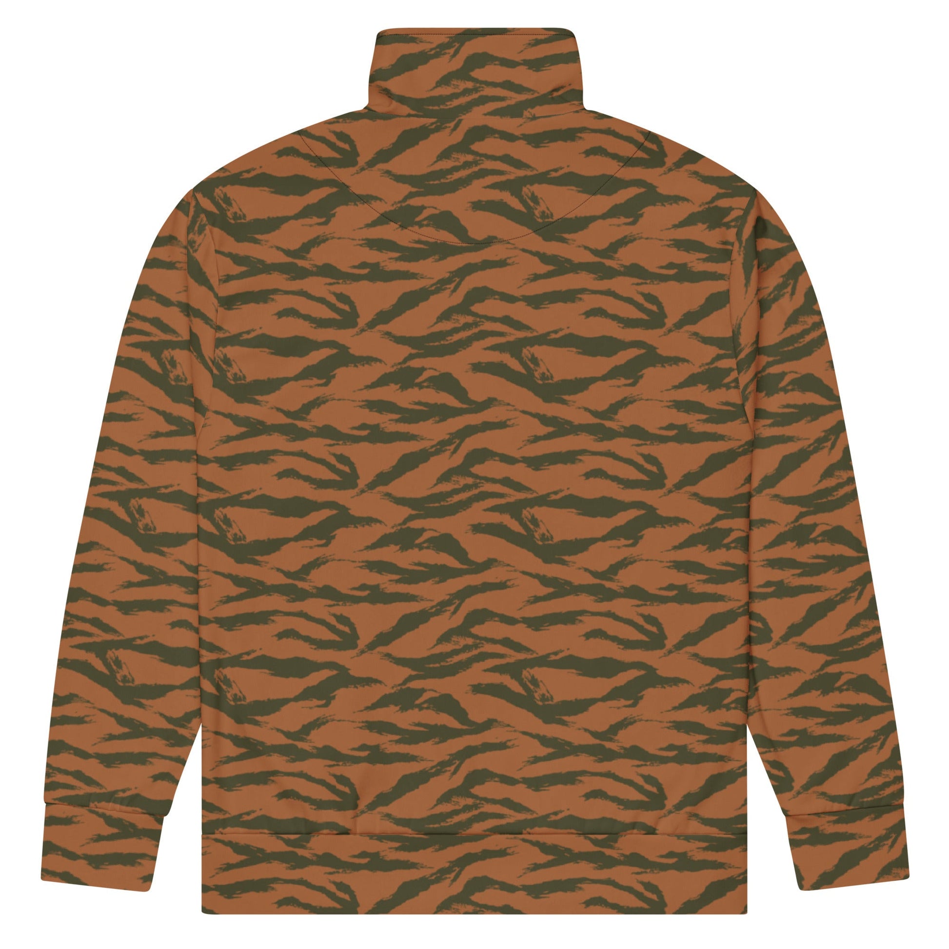 Burkina Faso Tiger Stripe Orange CAMO Unisex track jacket - Track Jackets