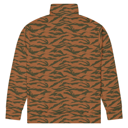 Burkina Faso Tiger Stripe Orange CAMO Unisex track jacket - Track Jackets