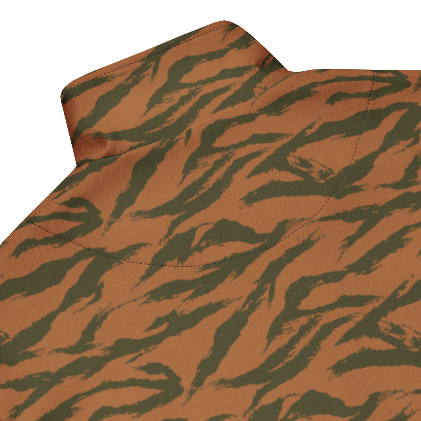 Burkina Faso Tiger Stripe Orange CAMO Unisex track jacket - Track Jackets