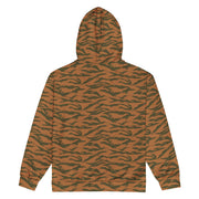 Tiger Stripe Sahel Ember CAMO Unisex Zip Hoodie