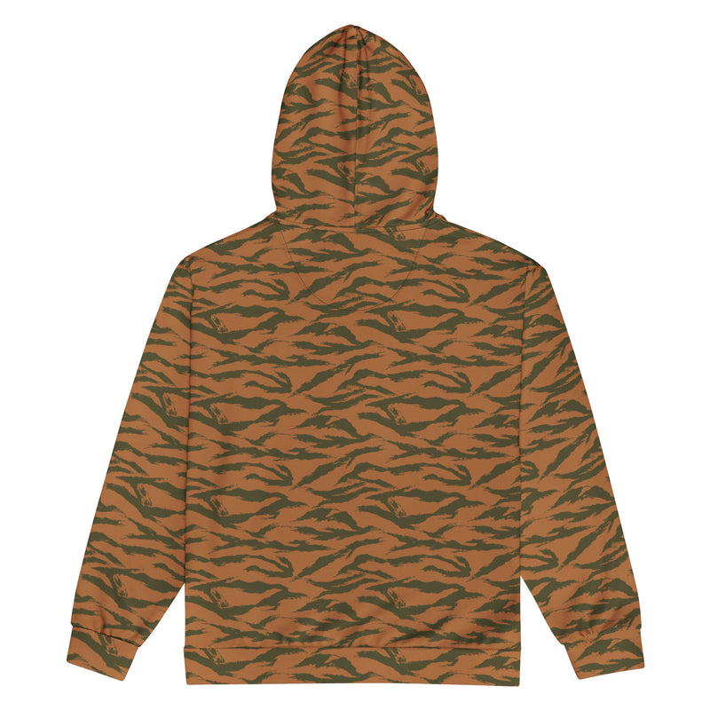 Tiger Stripe Sahel Ember CAMO Unisex Zip Hoodie