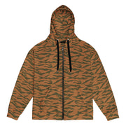 Tiger Stripe Sahel Ember CAMO Unisex Zip Hoodie - 2XS