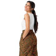 Tiger Stripe Sahel Ember CAMO Unisex Wide-Leg Joggers
