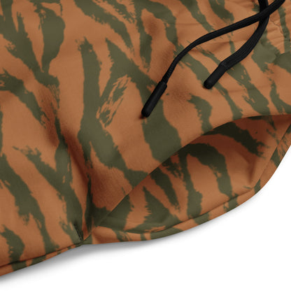 Burkina Faso Tiger Stripe Orange CAMO Wide-leg joggers - Joggers