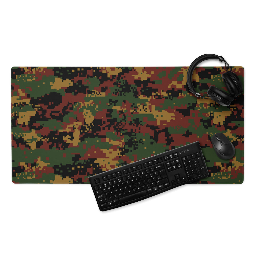 Burma (Myanmar) Tatmadaw Digital CAMO Gaming mouse pad - 36″×18″ - Mouse Pad