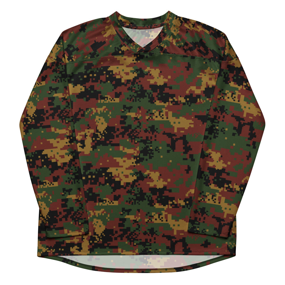 Burma (Myanmar) Tatmadaw Digital CAMO hockey fan jersey - Unisex Hockey Fan Jersey