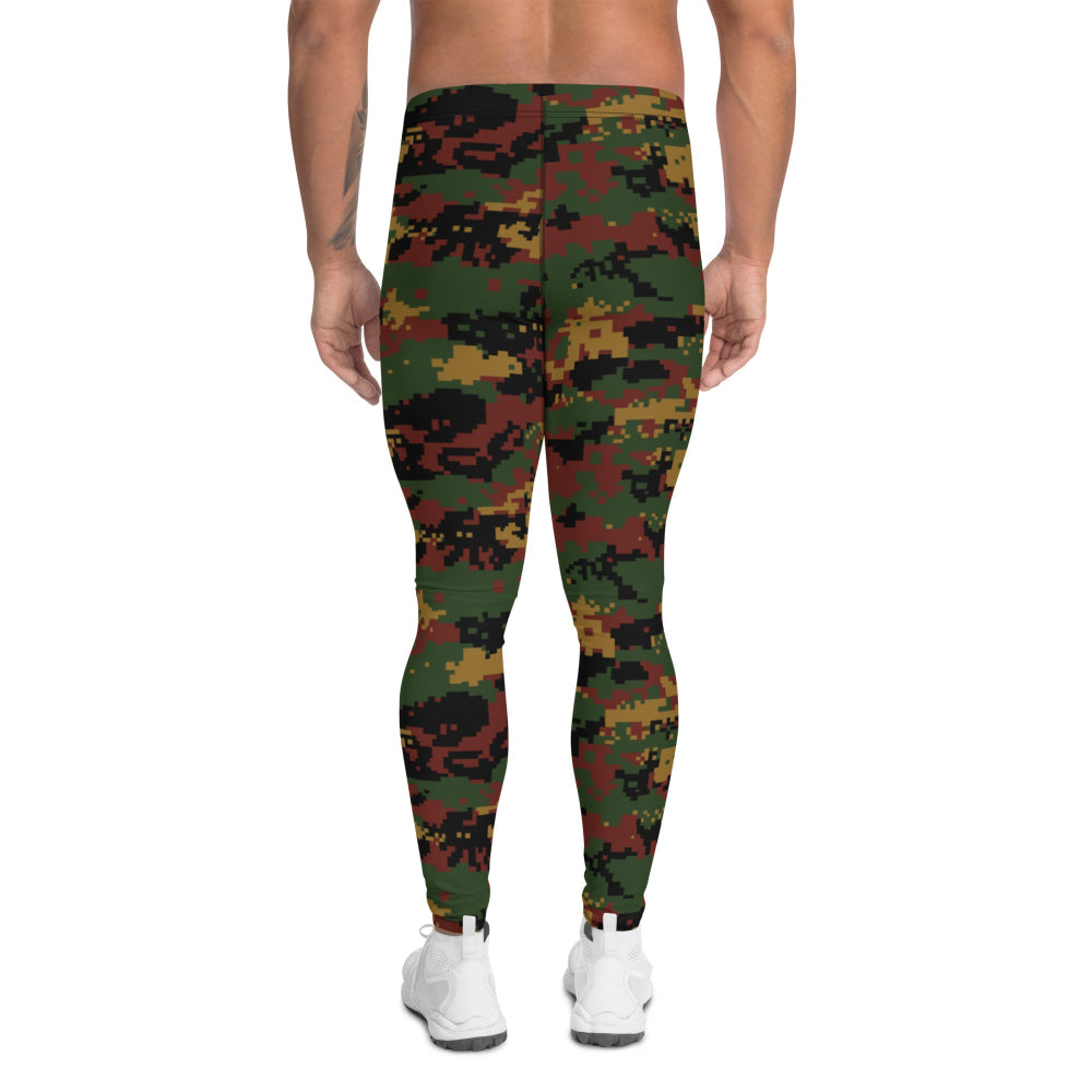 Burma (Myanmar) Tatmadaw Digital CAMO Men’s Leggings - Mens