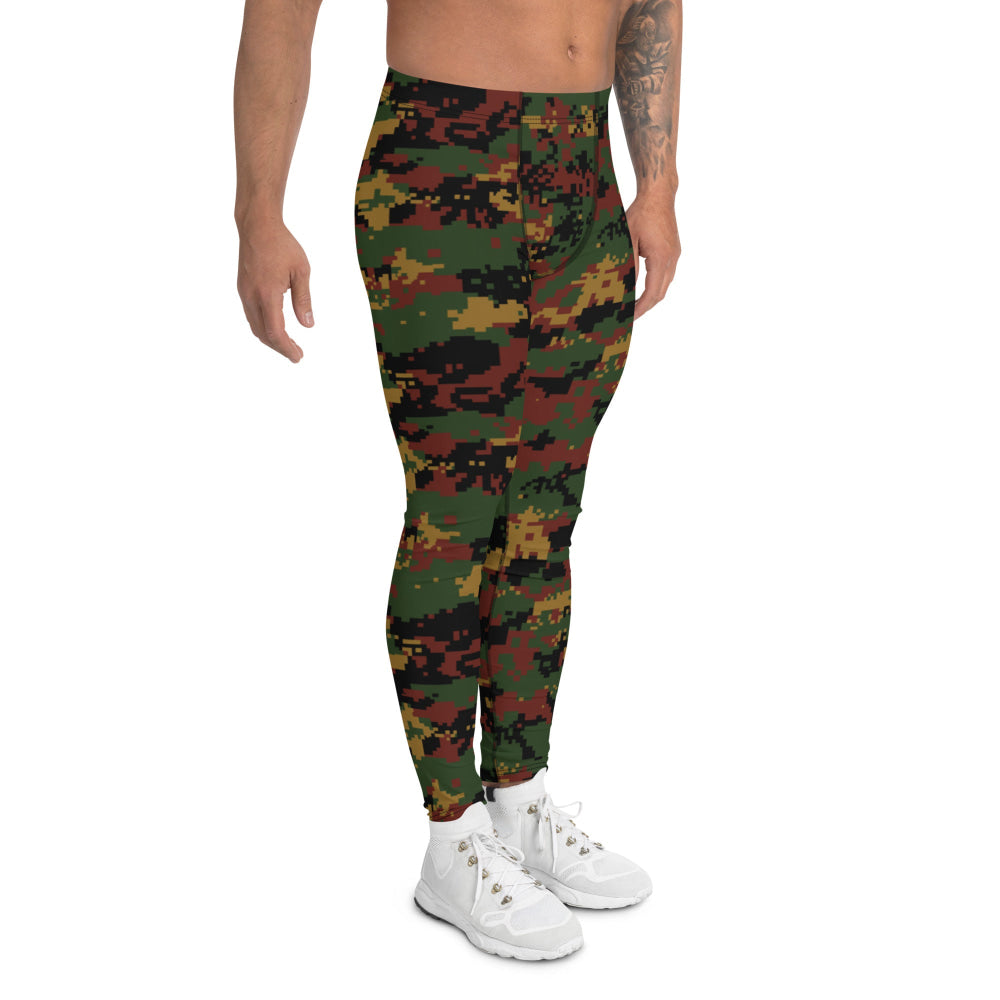 Burma (Myanmar) Tatmadaw Digital CAMO Men’s Leggings - Mens